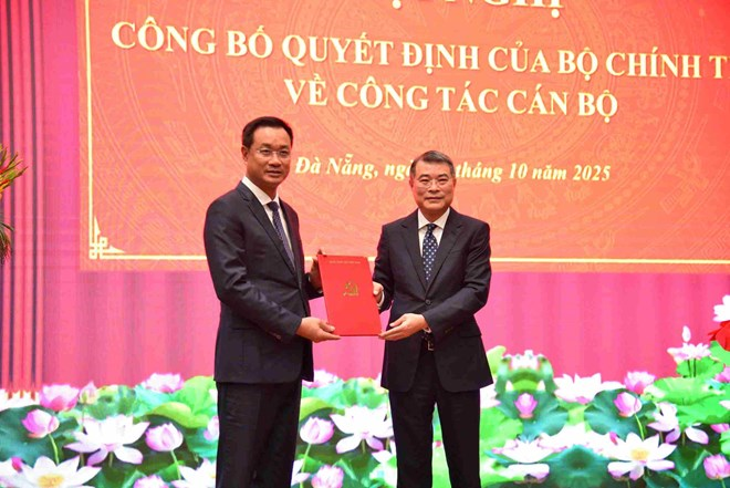 Đồng chí Lê Ngọc Quang được chỉ định làm Bí thư Thành ủy Đà Nẵng